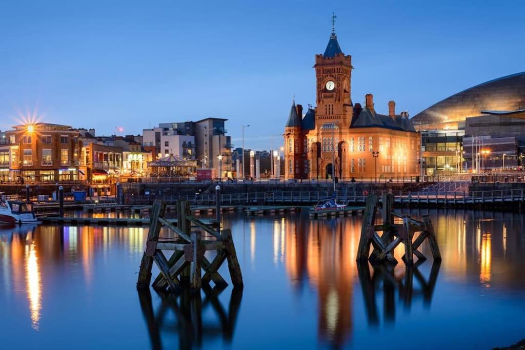 3 Bed Flat Near To Cardiff And Cardiff Bay Lägenhet Exteriör bild